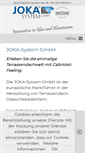 Mobile Screenshot of joka-system.de